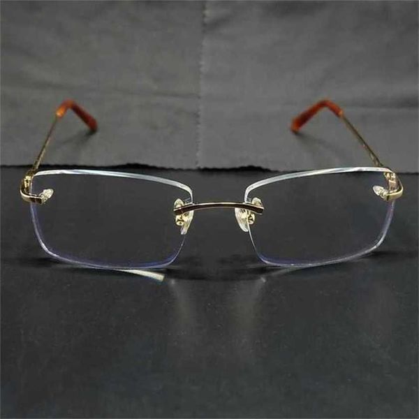 fashion men's outdoor sunglasses rimless clear eye frames mens transparent optical spectacles metal deisgner eyewear fill prescription, White;black
fashion men's outdoor sunglasses rimless clear eye frames mens transparent optical spectacles metal deisgner eyewear fill prescription, White;black