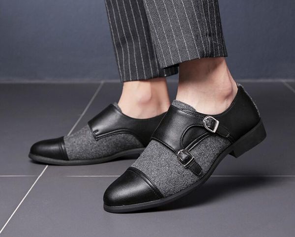 rs shoes mens fashion loafers genuine leather men business office work formal dress shoes brand metal buckle party wedding flat shoe size: e, Black
rs shoes mens fashion loafers genuine leather men business office work formal dress shoes brand metal buckle party wedding flat shoe size: e, Black