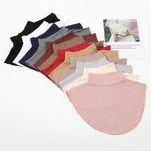 2023 fashion womens modal turtleneck fake collar extensions solid color neck half blouse plain winter warmer high neck cover
2023 fashion womens modal turtleneck fake collar extensions solid color neck half blouse plain winter warmer high neck cover
