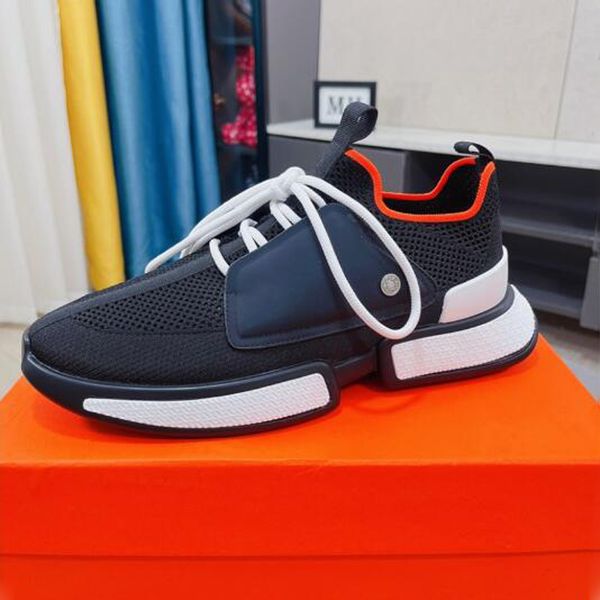 fashion men bouncing casuals shoes soft bottom running sneakers italy luxurious elastic band low calfskin & mesh breathable design casual sp, Black
fashion men bouncing casuals shoes soft bottom running sneakers italy luxurious elastic band low calfskin & mesh breathable design casual sp, Black