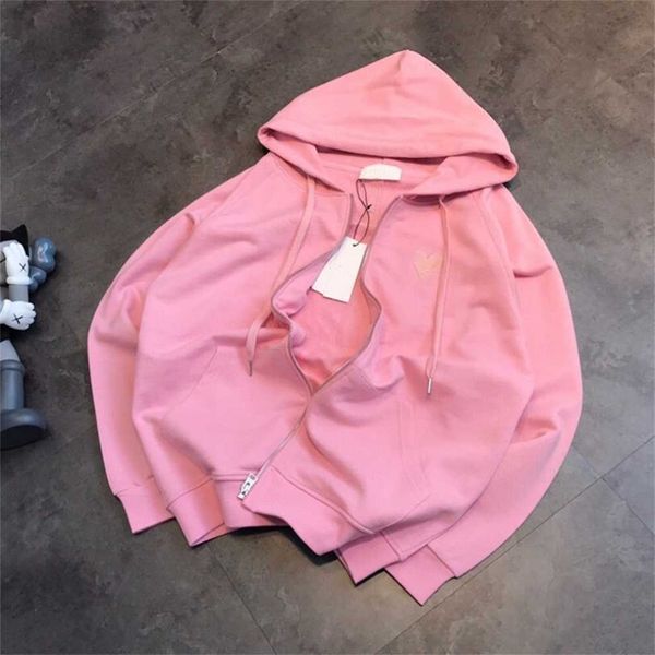 80% off factory outlet online spring 23 new korean version age reducing couple macaron embroidery casual loose zip hooded coat, Black
80% off factory outlet online spring 23 new korean version age reducing couple macaron embroidery casual loose zip hooded coat, Black