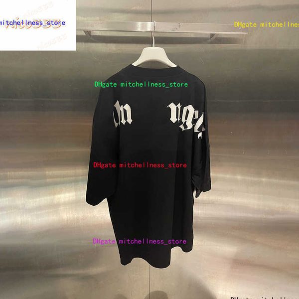 23ss new t shirt classic foaming letters double layer letters black pink yguang stars trees round neck bat neckline print, White;black
23ss new t shirt classic foaming letters double layer letters black pink yguang stars trees round neck bat neckline print, White;black