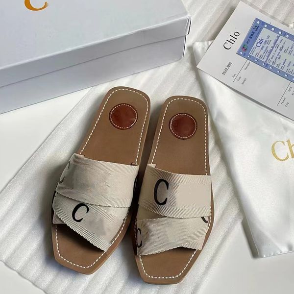 designer slides woody women's sandals mules cross cloth slippers beige black lettering fabric canvas slippers women summer beach outdoo
designer slides woody women's sandals mules cross cloth slippers beige black lettering fabric canvas slippers women summer beach outdoo