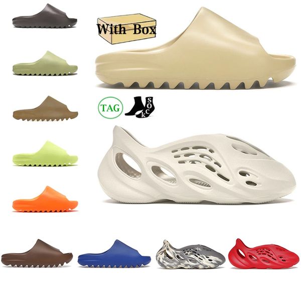 with box slides shoes slippers men women designer sandals onyx bone desert sand earth brown resin pantoufle slide mens trainers runners foam, Black
with box slides shoes slippers men women designer sandals onyx bone desert sand earth brown resin pantoufle slide mens trainers runners foam, Black