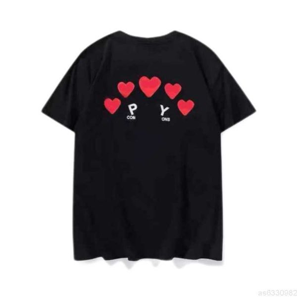 fashion brand mens play t shirt designer hearts casual womens des badge garcons pure cotton t-shirt w1m0ls, White;black
fashion brand mens play t shirt designer hearts casual womens des badge garcons pure cotton t-shirt w1m0ls, White;black