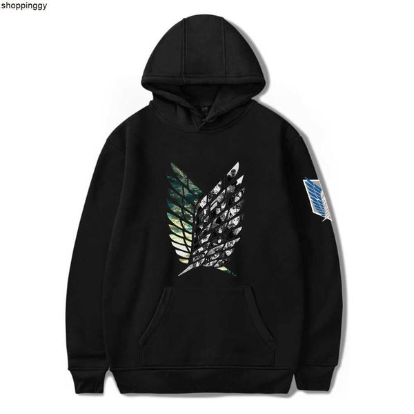 hoodies sweatshirts wamni attack on titan final season hooded fashion hip hop harajuku polyester fabric, Black
hoodies sweatshirts wamni attack on titan final season hooded fashion hip hop harajuku polyester fabric, Black