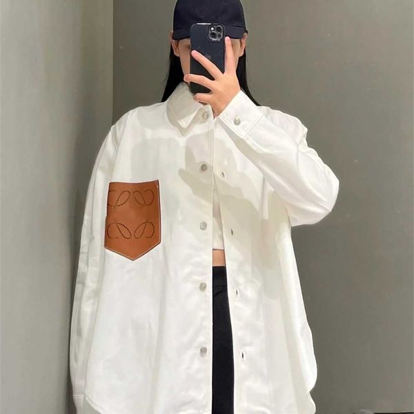 80% off factory outlet online early spring 2023 new fashion luos leather men's and women's oxford textile long sleeve shirt jacket, White
80% off factory outlet online early spring 2023 new fashion luos leather men's and women's oxford textile long sleeve shirt jacket, White