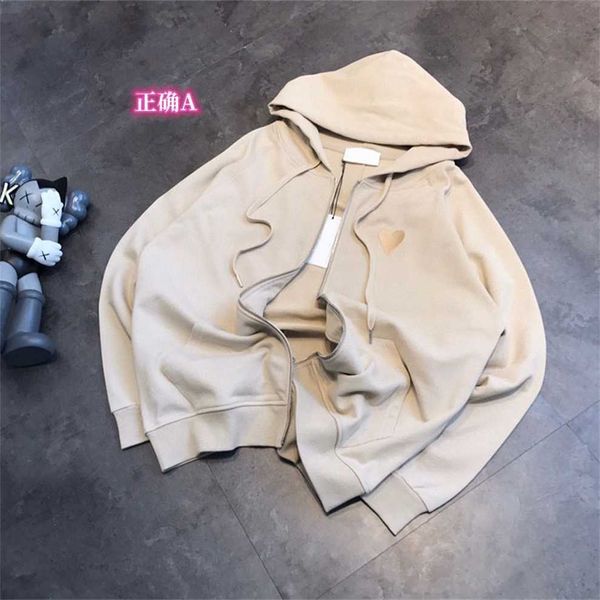 80% off factory outlet online peach heart embroidery zipper hoodie makaron spring new terry cotton couple style, Black
80% off factory outlet online peach heart embroidery zipper hoodie makaron spring new terry cotton couple style, Black