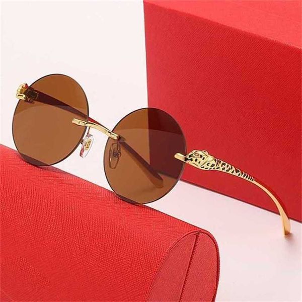 luxury designer fashion sunglasses 20% off rimless round leopard head paint legs personalized fashion glasseskajia, White;black
luxury designer fashion sunglasses 20% off rimless round leopard head paint legs personalized fashion glasseskajia, White;black