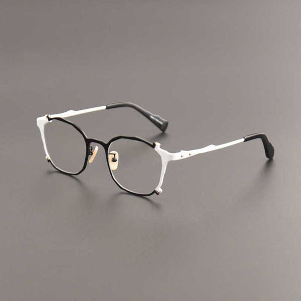 men's luxury designer women's sunglasses japanese hand-made glasses maruyama same mm-0047 color matching personalized eyeglass fra, White;black
men's luxury designer women's sunglasses japanese hand-made glasses maruyama same mm-0047 color matching personalized eyeglass fra, White;black