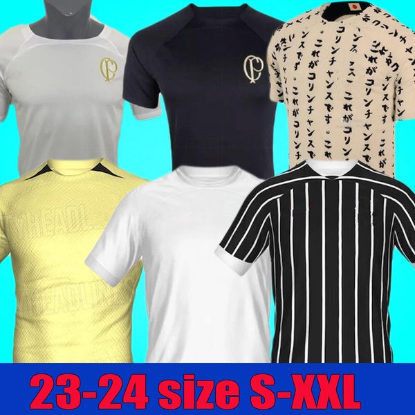 2023 2024 corinthian soccer jerseys home third 22 23 24 socrates special edition luan fagner ronaldo lucas piton gabriel gil ramiro m.vital, Black;yellow
2023 2024 corinthian soccer jerseys home third 22 23 24 socrates special edition luan fagner ronaldo lucas piton gabriel gil ramiro m.vital, Black;yellow