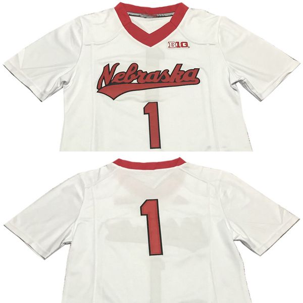 custom college nebraska cornhuskers jerseys white womens size customize american basketball wear stitched jersey mix order, Black
custom college nebraska cornhuskers jerseys white womens size customize american basketball wear stitched jersey mix order, Black