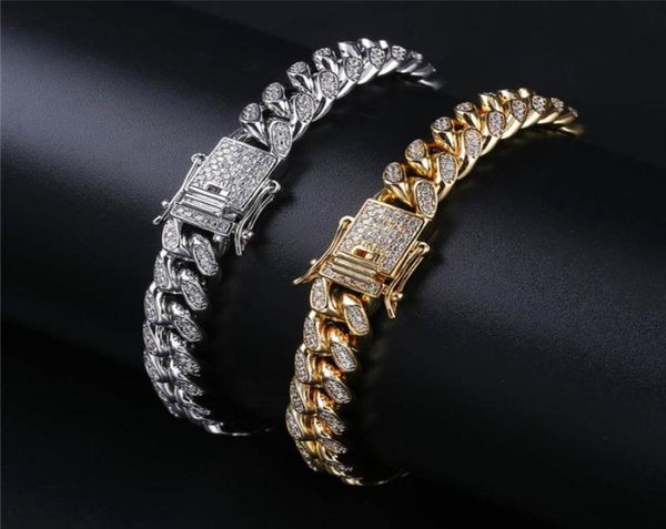 new fashion mens hiphop cuban chain bracelet gold silver color iced out cubic zirconia bracelet punk jewelry gifts for men8302099, Black
new fashion mens hiphop cuban chain bracelet gold silver color iced out cubic zirconia bracelet punk jewelry gifts for men8302099, Black