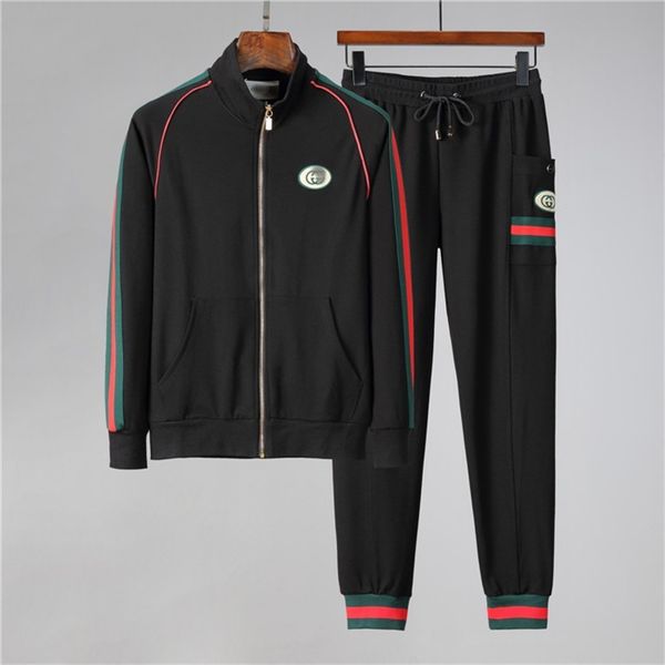 men's tracksuits designer zipper jacket and pants casual sportswear fall sports suit long-sleeved hooded men's and women's fa, Gray
men's tracksuits designer zipper jacket and pants casual sportswear fall sports suit long-sleeved hooded men's and women's fa, Gray