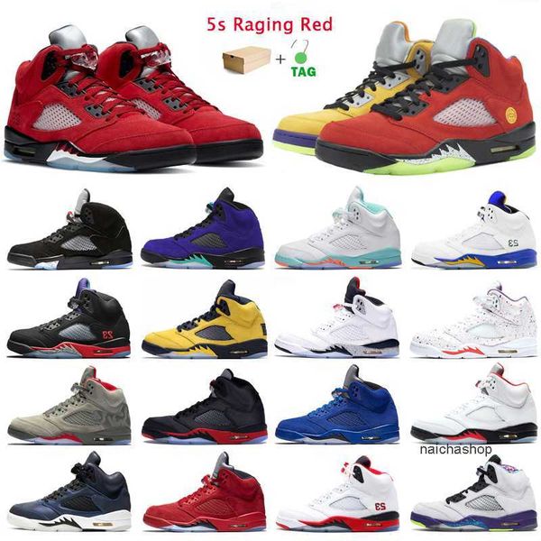 5s raging red mens basketball shoes 5 hyper royal og black metallic blue suede men trainers outdoor sports sneakers with box jorden jordon
5s raging red mens basketball shoes 5 hyper royal og black metallic blue suede men trainers outdoor sports sneakers with box jorden jordon