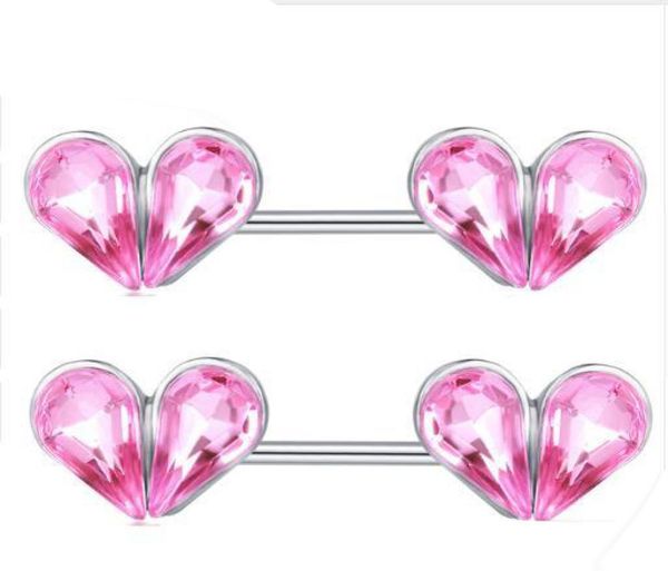heart zircon nipple piercing earring surgical steel 14g ear barbell fashion body jewelry nipple rings 20pcs4588125, Silver
heart zircon nipple piercing earring surgical steel 14g ear barbell fashion body jewelry nipple rings 20pcs4588125, Silver