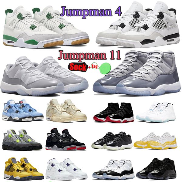 designer jumpman 4s basketballs shoes 11 4 cement grey j4 mens womens dunks low 11s cherry sneakers pine green military black cats casual tr
designer jumpman 4s basketballs shoes 11 4 cement grey j4 mens womens dunks low 11s cherry sneakers pine green military black cats casual tr