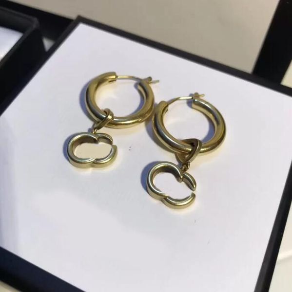 designer fashion gold alphabet charm earrings aretes designer earrings women party gift jewelry, Golden
designer fashion gold alphabet charm earrings aretes designer earrings women party gift jewelry, Golden