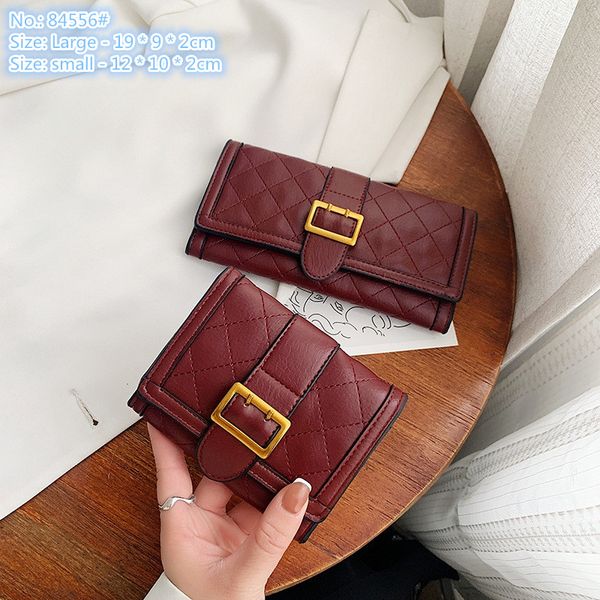 wholesale ladies shoulder bags 2 colors multifunctional folding student purse simple and versatile solid color leather long purse sewing pla, Red;black
wholesale ladies shoulder bags 2 colors multifunctional folding student purse simple and versatile solid color leather long purse sewing pla, Red;black