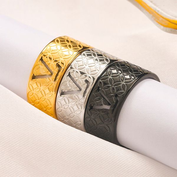 luxury designer jewelry couple band rings black gold silver with diamond stainless steel women ring for engagement party gifts
luxury designer jewelry couple band rings black gold silver with diamond stainless steel women ring for engagement party gifts