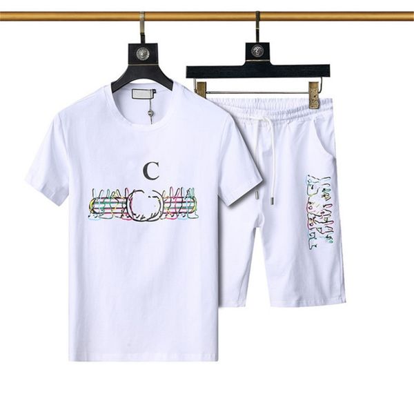 men's tracksuits summer casual dressing small round collar classic letter pattern fashion printing men's short sleeves and shorts, Gray
men's tracksuits summer casual dressing small round collar classic letter pattern fashion printing men's short sleeves and shorts, Gray