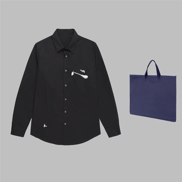casual men's shirt 2023 louiseity fashion brand business work travel holiday couples spring and summer slim long-sleeved shirt viutonit, White;black
casual men's shirt 2023 louiseity fashion brand business work travel holiday couples spring and summer slim long-sleeved shirt viutonit, White;black