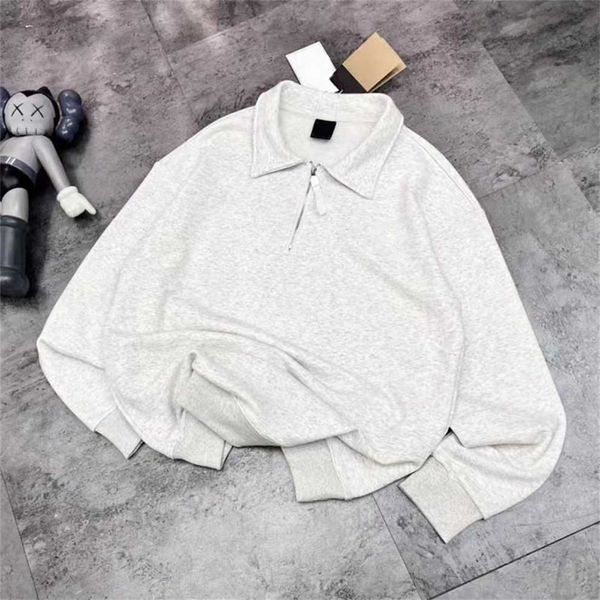 80% off factory outlet online early spring 2023 new men's and women's loose half zip polo small embroidery couple sweater, Black
80% off factory outlet online early spring 2023 new men's and women's loose half zip polo small embroidery couple sweater, Black
