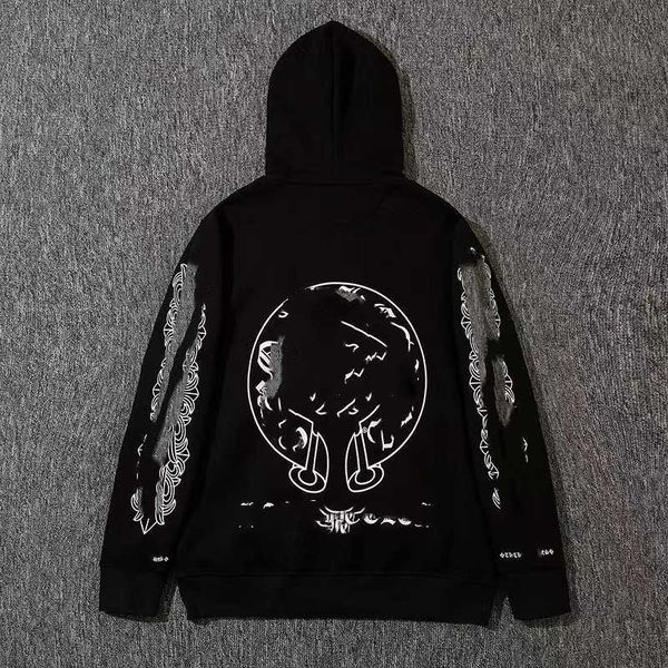 2023 men's and women's hoodies sweatshirts fashion brand ch american zipper hoodie are unisex., Black
2023 men's and women's hoodies sweatshirts fashion brand ch american zipper hoodie are unisex., Black