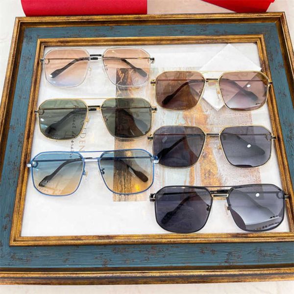 luxury designer new sunglasses men driving square metal ins fashion versatile classic, White;black
luxury designer new sunglasses men driving square metal ins fashion versatile classic, White;black