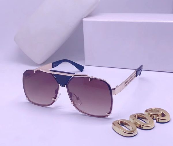 2023 new luxury designer brand square sunglasses designer sunglass eyeglass women men glasses womens sun glass uv400 lens with box 009, White;black
2023 new luxury designer brand square sunglasses designer sunglass eyeglass women men glasses womens sun glass uv400 lens with box 009, White;black
