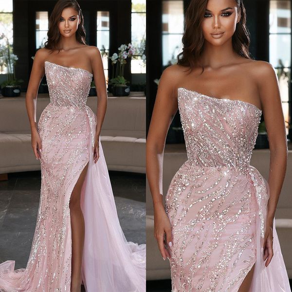 gorgeous mermaid prom dresses bateau beads applicants sleeveless on tulle side split backless ruffles zipper court gown custom made party dr, Black
gorgeous mermaid prom dresses bateau beads applicants sleeveless on tulle side split backless ruffles zipper court gown custom made party dr, Black