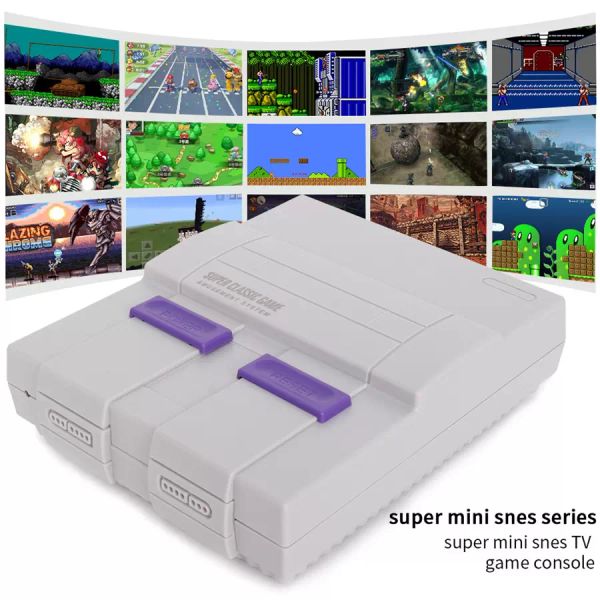 Image of Factory Mini HD TV Video Game Console Handheld Edition Family Game Console 821 Classic for SNES Games Dual Gamepad