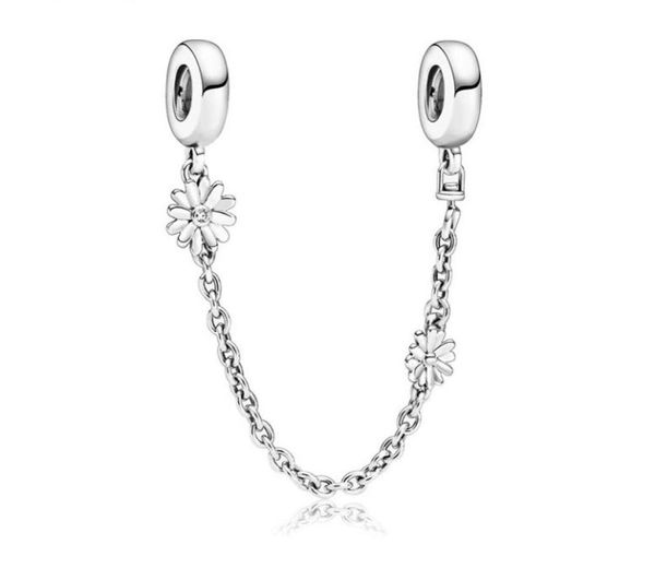 silver sparkling clear sparkle daisy flower safety chain charm bead fit original pandora 925 bracelet pendant diy jewelry for wome5085493, Black
silver sparkling clear sparkle daisy flower safety chain charm bead fit original pandora 925 bracelet pendant diy jewelry for wome5085493, Black