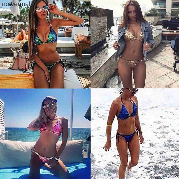 2018 new bikini set with soft bar-pad sequins swimwear colorful 4 colors bling style bright swimsuit shining bikinis, White;black
2018 new bikini set with soft bar-pad sequins swimwear colorful 4 colors bling style bright swimsuit shining bikinis, White;black