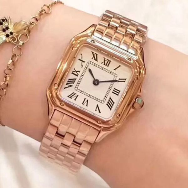 lady rectangular quartz watch stainless steel sliding buckle womens gold watches sapphire luminous watch montre de luxe designer wristwatche, Slivery;brown
lady rectangular quartz watch stainless steel sliding buckle womens gold watches sapphire luminous watch montre de luxe designer wristwatche, Slivery;brown
