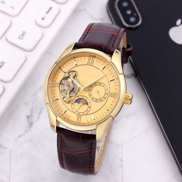 2023 new brand original business men& paneraiss watch classic round case mechanical watch wristwatch clock - a recommended watch for casual, Slivery;brown
2023 new brand original business men& paneraiss watch classic round case mechanical watch wristwatch clock - a recommended watch for casual, Slivery;brown