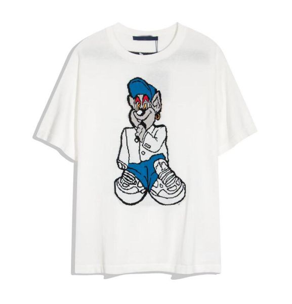 heavy cotton alphabet embroidery gradient short sleeve t-shirt tide brand hip hop loose wash made old for men and women, White;black
heavy cotton alphabet embroidery gradient short sleeve t-shirt tide brand hip hop loose wash made old for men and women, White;black