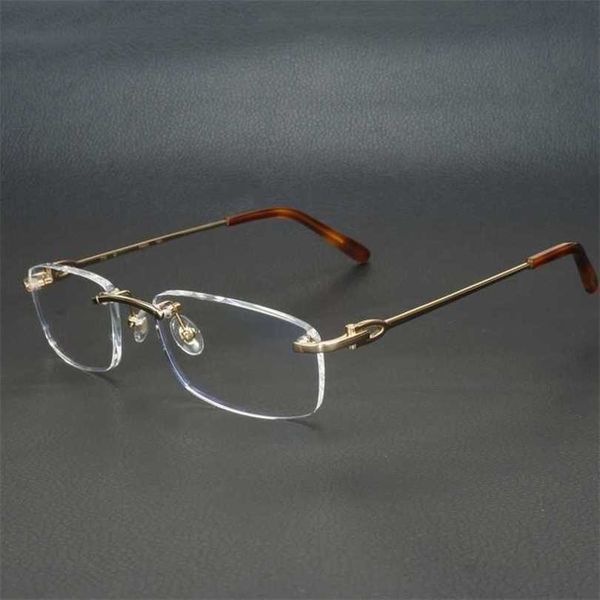 20% off for 2023 luxury designer sunglasses metal square clear frames men women rimless glasses optical frame spectacles eyeglasses for comp, White;black
20% off for 2023 luxury designer sunglasses metal square clear frames men women rimless glasses optical frame spectacles eyeglasses for comp, White;black