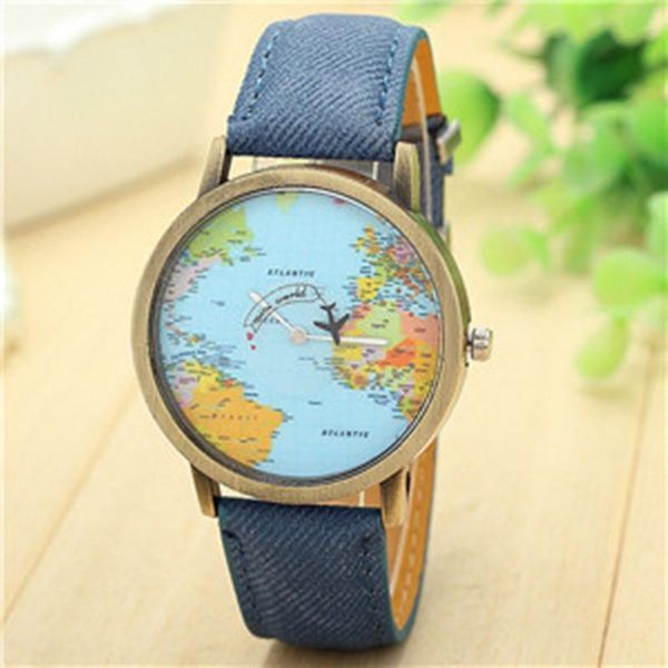 wristwatches mini world fashion quartz watch men map airplane travel around the women leather dress wrist watches 10, Slivery;golden
wristwatches mini world fashion quartz watch men map airplane travel around the women leather dress wrist watches 10, Slivery;golden
