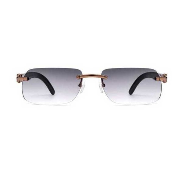 luxury designer new sunglasses natural horn man uv400 rimless rectangle glasses for men vintage withkajia, White;black
luxury designer new sunglasses natural horn man uv400 rimless rectangle glasses for men vintage withkajia, White;black