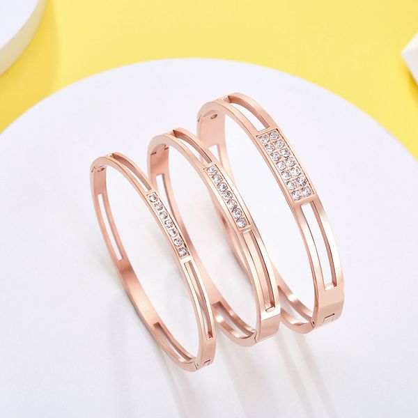 gold and silver bracelet,titanium steel bracelet cnc carved notched zircon bracelet micro inset seven diamond couple bracelet wholesale, Black
gold and silver bracelet,titanium steel bracelet cnc carved notched zircon bracelet micro inset seven diamond couple bracelet wholesale, Black