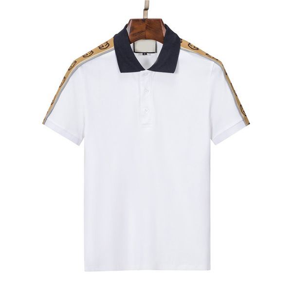 men's fashion polo shirt luxury italian men's t-shirts short sleeve fashion casual men's summer t-shirt various colors availa, White;black
men's fashion polo shirt luxury italian men's t-shirts short sleeve fashion casual men's summer t-shirt various colors availa, White;black
