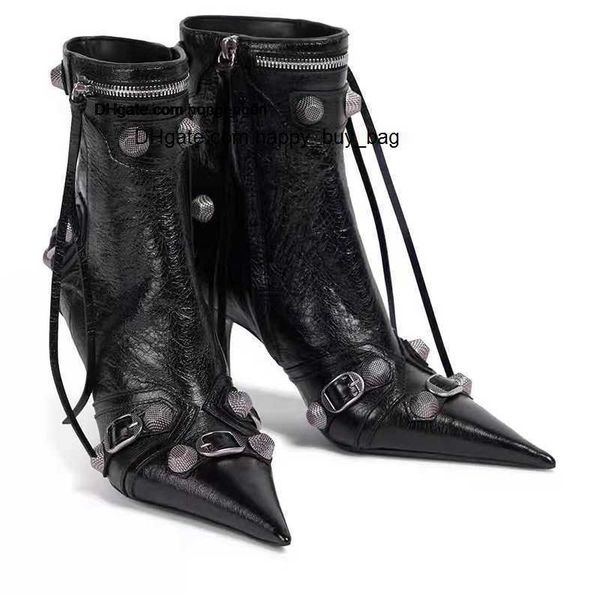 martin heel high cagole ankle boot designer woman black rivets stiletto heels booties
martin heel high cagole ankle boot designer woman black rivets stiletto heels booties