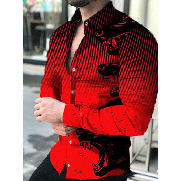 men's casual shirts luxury men shirts turn-down collar buttoned shirt casual designer stripe print long sleeve mens clothes prom party, White;black
men's casual shirts luxury men shirts turn-down collar buttoned shirt casual designer stripe print long sleeve mens clothes prom party, White;black