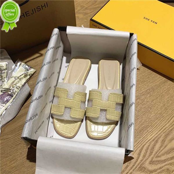 women oran slipper designer flat sandals leather beach shoes fashion leather new versatile beach type summer 13 7a1t
women oran slipper designer flat sandals leather beach shoes fashion leather new versatile beach type summer 13 7a1t