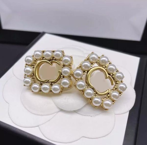 fashion square pearl stud earrings aretes orecchini brass material 925 silver needle brand designer earrings ladies party wedding gift jewel, Golden;silver
fashion square pearl stud earrings aretes orecchini brass material 925 silver needle brand designer earrings ladies party wedding gift jewel, Golden;silver