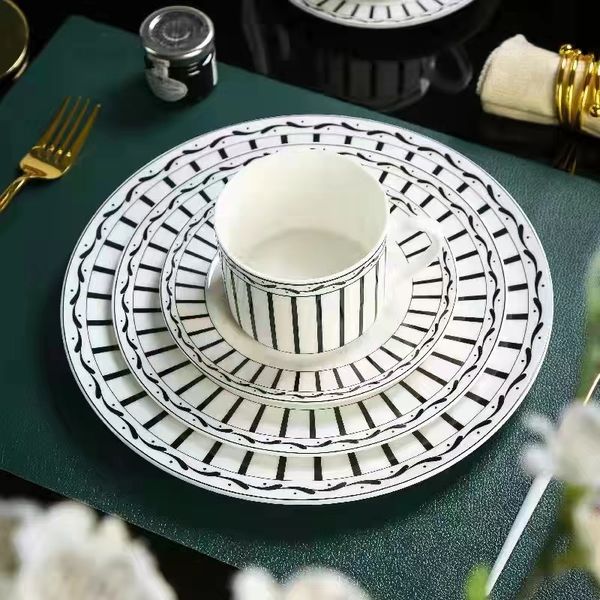 luxury dishes and plates bone china black and white design exquisite porcelain dinner plate cake dish for home decor
luxury dishes and plates bone china black and white design exquisite porcelain dinner plate cake dish for home decor