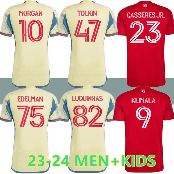 new york 2022 2023 2024 red soccer jerseys burke luquinhas vanzeir amaya nealis tolkin morgan bulls 22 23 mls football men kids shirt 888, Black;yellow
new york 2022 2023 2024 red soccer jerseys burke luquinhas vanzeir amaya nealis tolkin morgan bulls 22 23 mls football men kids shirt 888, Black;yellow