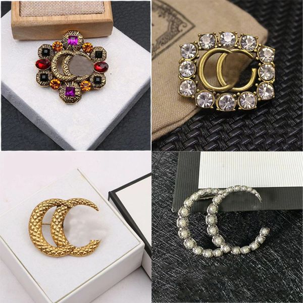 luxury style designer brooch gold plated brand letter brooches for women charm wedding gift jewelry accessorie, Gray
luxury style designer brooch gold plated brand letter brooches for women charm wedding gift jewelry accessorie, Gray