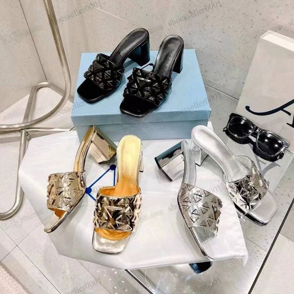 2023 classic medium thick heel womens slippers sandals triangle buckle decoration luxury designer soft sheepskin mule street style factory s, Black
2023 classic medium thick heel womens slippers sandals triangle buckle decoration luxury designer soft sheepskin mule street style factory s, Black